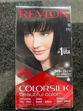 Revlon ColorSilk Beautiful Color Permanent Hair Dye - Black